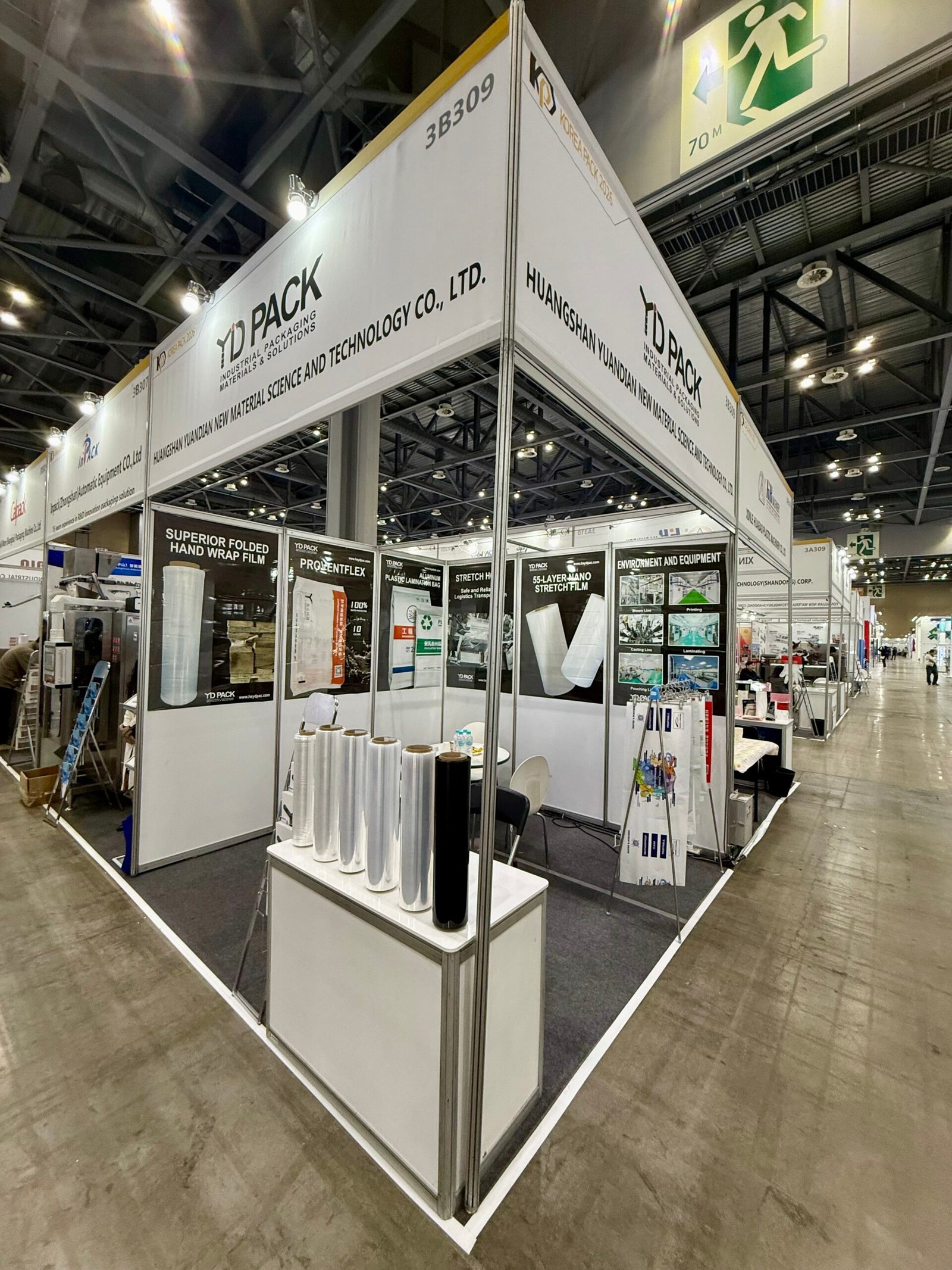 Illustration stabilité de charge et présence internationale